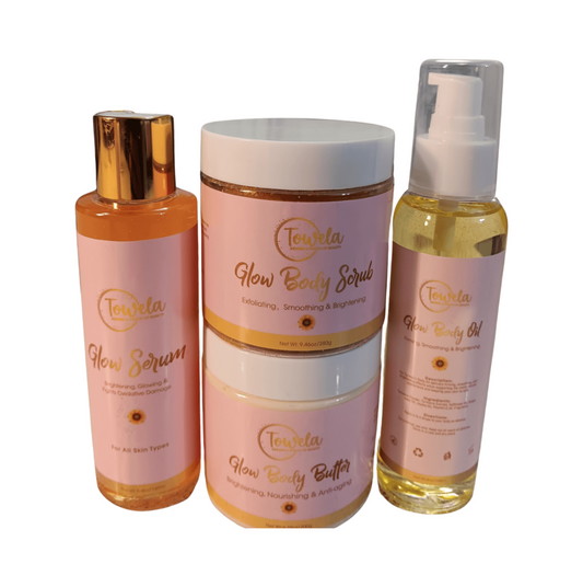 Ultimate Glow Combo Cream, Scrub, Serm & Oil
